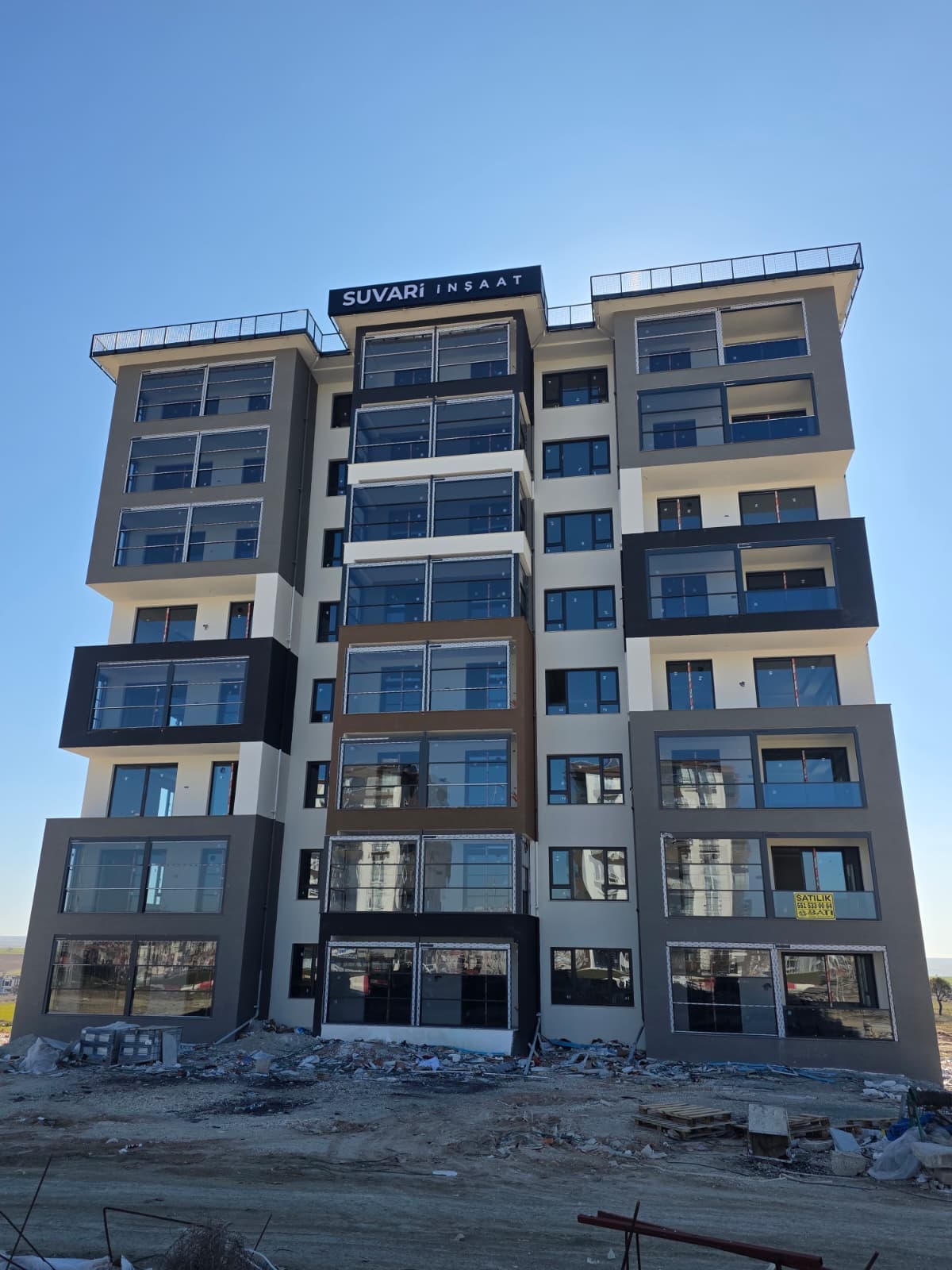 Süvari İnşaat cam balkon uygulaması